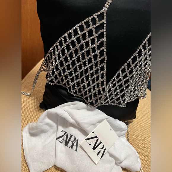 Zara Jewelry - Sexy Rhinestone Decorative Top
